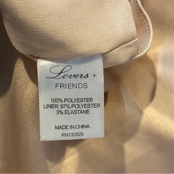 Lovers + Friends Golden Ray Maxi Dress NEW - Picture 6 of 8